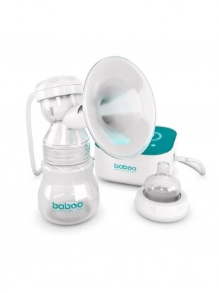Electric breast pump with 3D milk extraction technology, Baboo