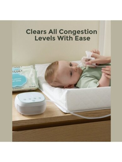 Elektriskais deguna aspirators BreezyClear Pro 2-in-1, Momcozy 2