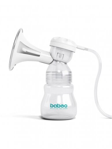 Electric breast pump with 3D milk extraction technology, Baboo 1