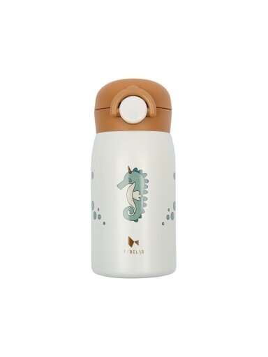 Fabelab dzeramā pudele bērniem 320 ml, jūras zirdziņa raksts
