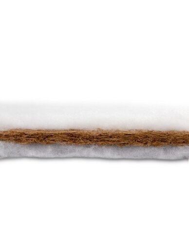 Sensillo kokosrieksta šķiedras matracis ratiņiem, 75x35 cm 3 Sensillo kokosrieksta šķiedras matracis ratiņiem, 75x35 cm 3