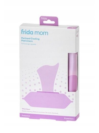 Nomierinoši pēcdzemdību ieliktņi ar burvjlazdu Frida Mom Perineal Cooling Pad Liners, 24 gab.
