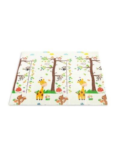 Playmat TOYZ Double-Sided Animals 200x180cm 1 Playmat TOYZ Double-Sided Animals 200x180cm 1
