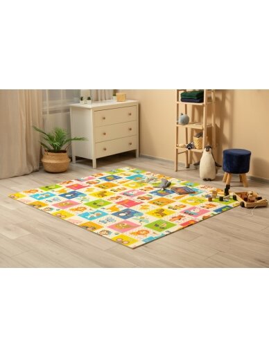 Playmat TOYZ Double-Sided Animals 200x180cm 7 Playmat TOYZ Double-Sided Animals 200x180cm 7
