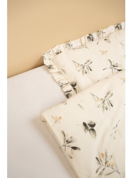 Gultas veļas komplekts SENSILLO Olive 100X135cm 4 Gultas veļas komplekts SENSILLO Olive 100X135cm 4