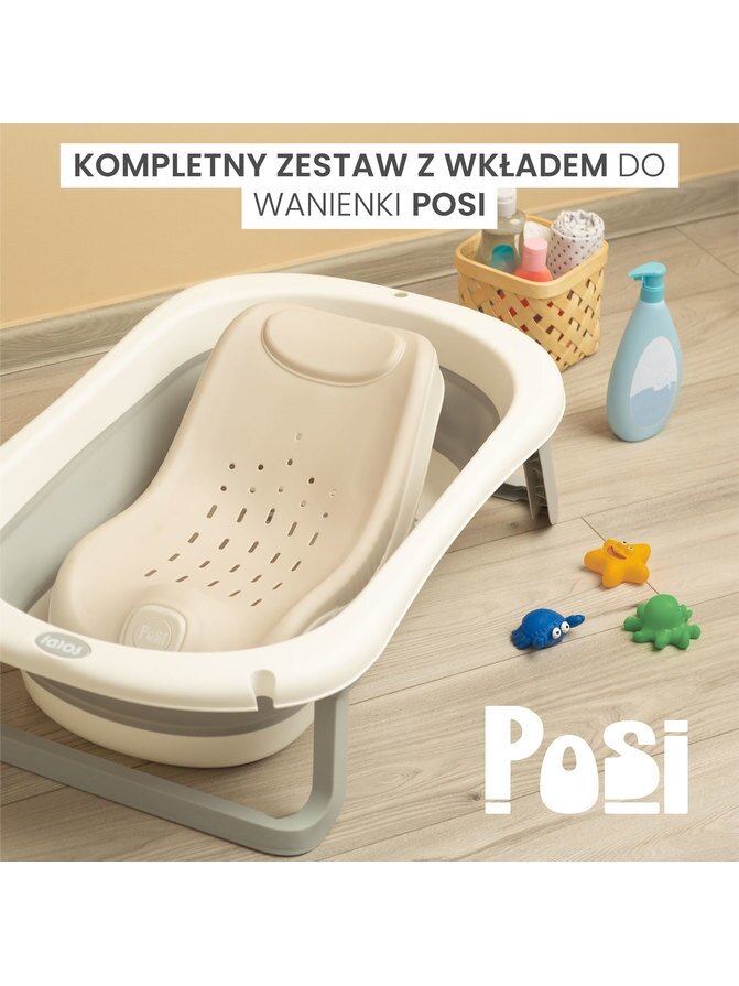 Saliekamā vanna Foldi bēšs, Sensillo 19 Saliekamā vanna Foldi bēšs, Sensillo 19