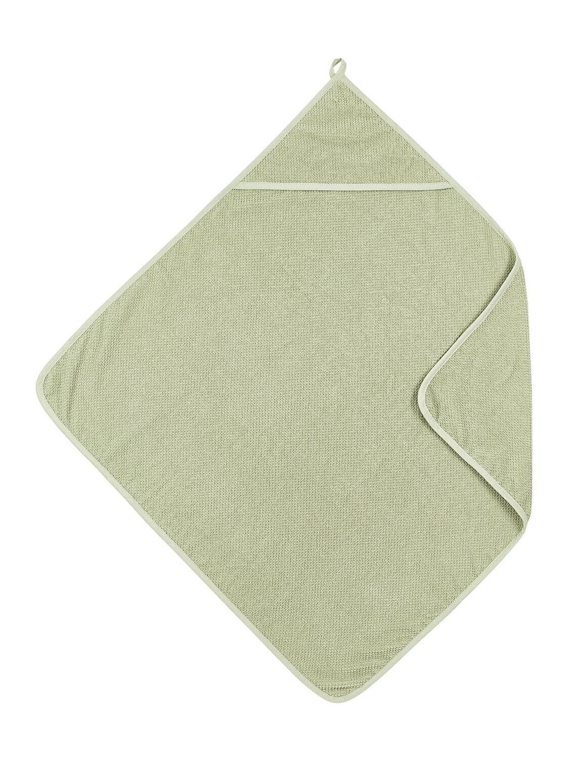 Bathcape basic terry 75x75, by Meyco Baby popcorn soft olive Bathcape basic terry 75x75, by Meyco Baby popcorn soft olive