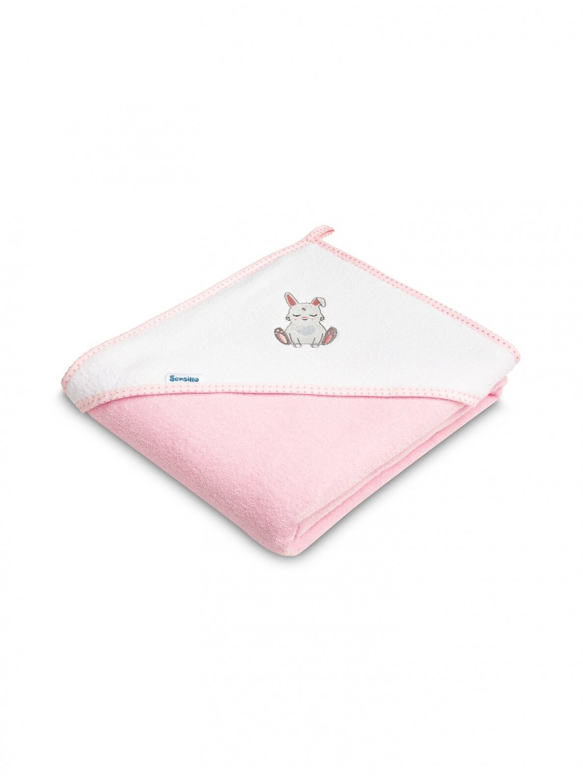 Hooded towel, 100x100, Sensillo (pink) Hooded towel, 100x100, Sensillo (pink)