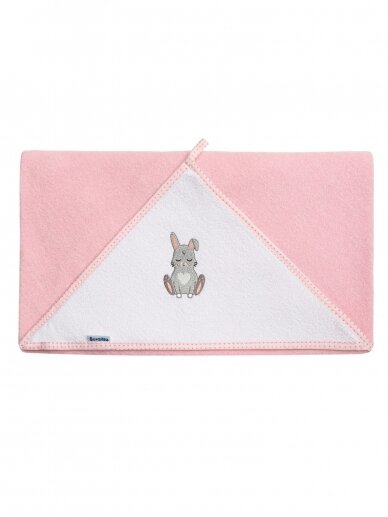 Hooded towel, 100x100, Sensillo (pink) 2 Hooded towel, 100x100, Sensillo (pink) 2