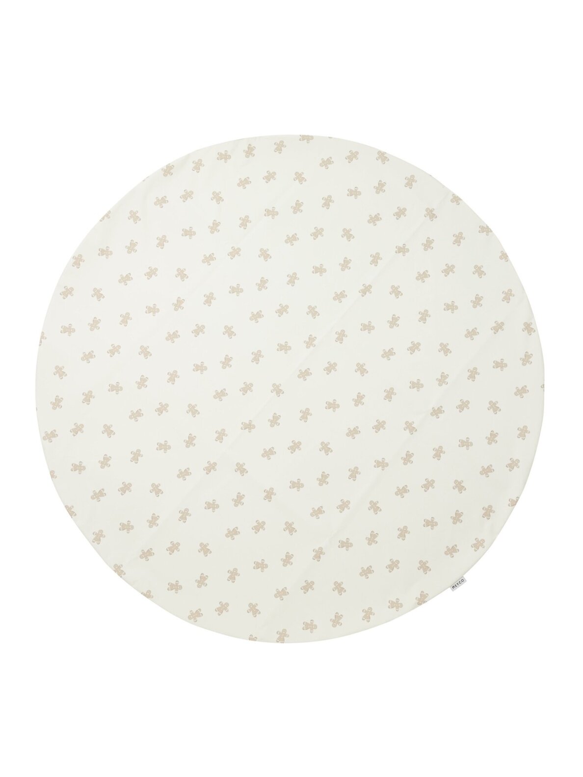 Highchair splat mat, Meyco Baby (Gingerbread soft sand)