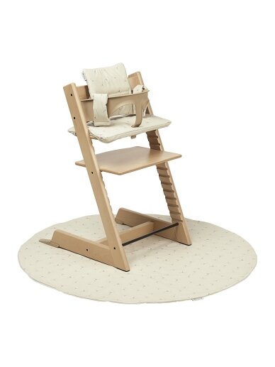 Highchair splat mat, Meyco Baby (Gingko) 3 Highchair splat mat, Meyco Baby (Gingko) 3