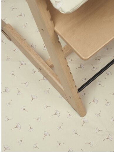 Highchair splat mat, Meyco Baby (Gingko) 4