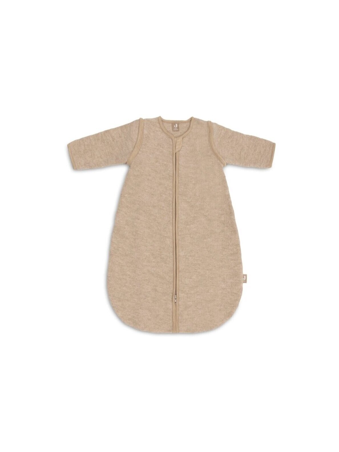 Guļammaiss no merino vilnas ar noņemamām piedurknēm 60 cm, TOG 2.0-2.5, Jollein (Natural) Guļammaiss no merino vilnas ar noņemamām piedurknēm 60 cm, TOG 2.0-2.5, Jollein (Natural)