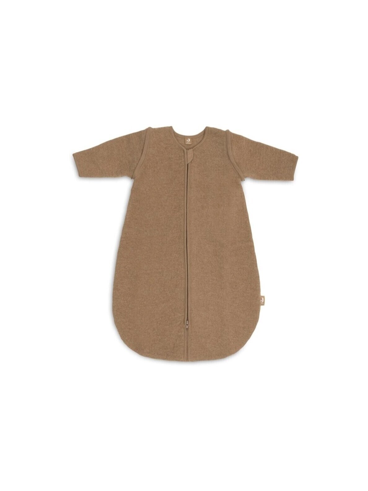 Guļammaiss no merino vilnas ar noņemamām piedurknēm 70 cm, TOG 2.0-2.5, Jollein (Dark Hazel)