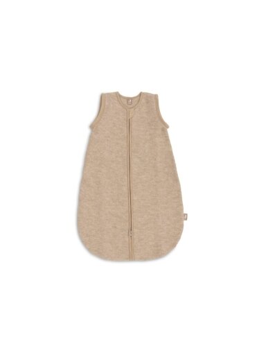 Guļammaiss no merino vilnas ar noņemamām piedurknēm 60 cm, TOG 2.0-2.5, Jollein (Natural)