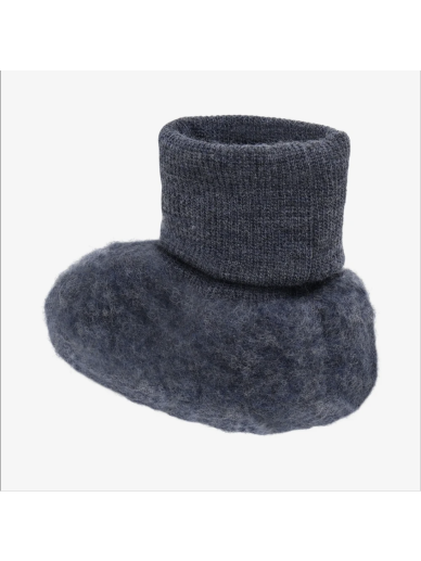 Huttelihut vilnas zābaciņi zīdainim, Ombre Blue Melange 1