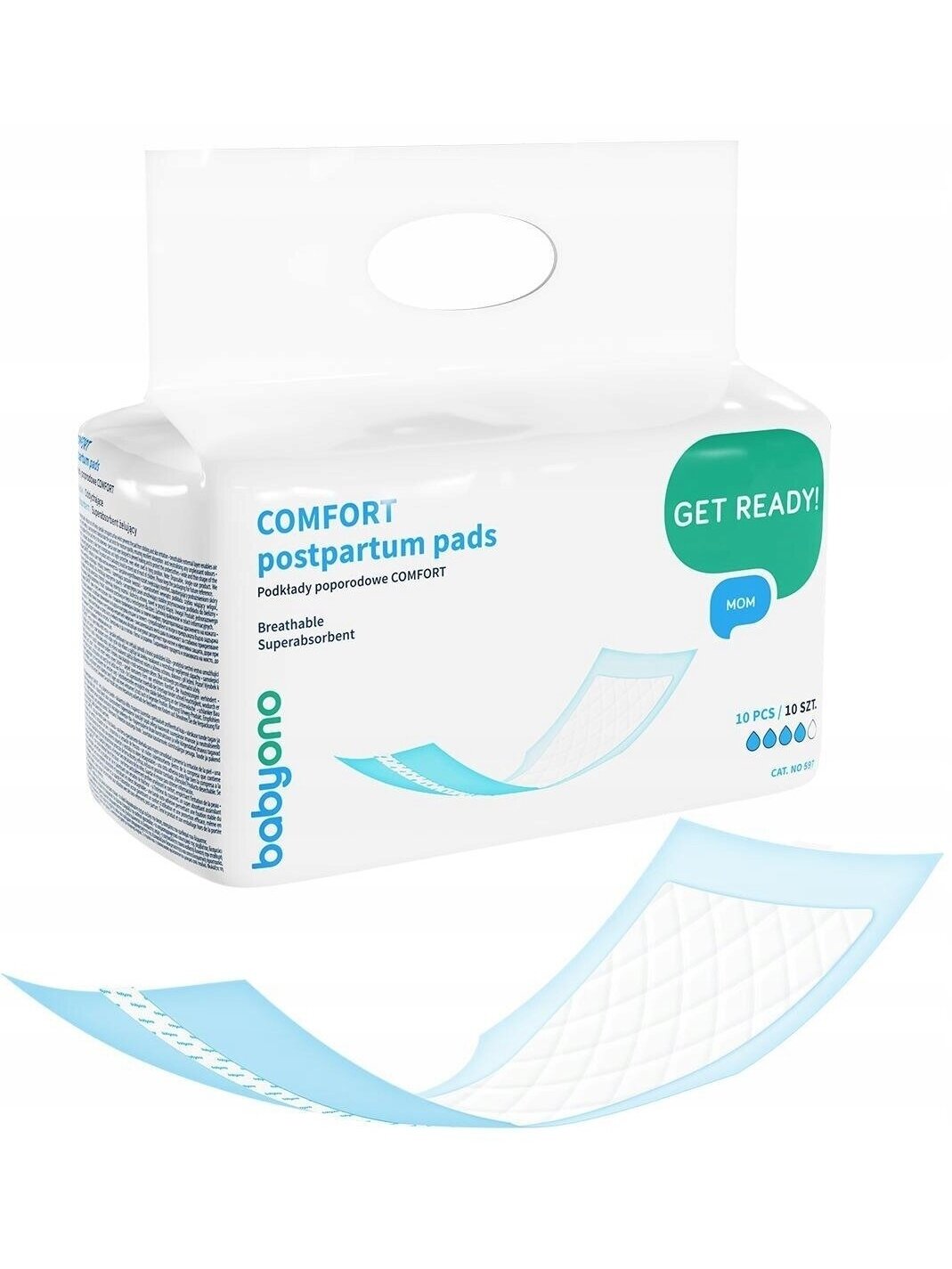 Pēcdzemdību paketes 597 10 gab., Baby Ono Pēcdzemdību paketes 597 10 gab., Baby Ono
