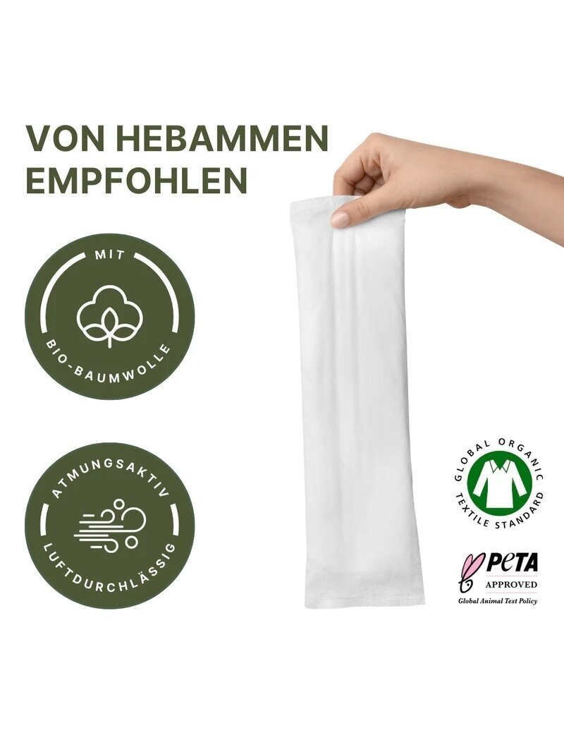Postpartum pads "Sensitive" made of cotton, 10 pcs. MyClarella 3