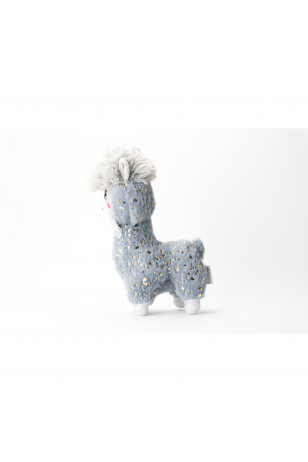 Plīša rotaļlieta InnoGIO Alpaca Pelēks 30 cm, GIO-828