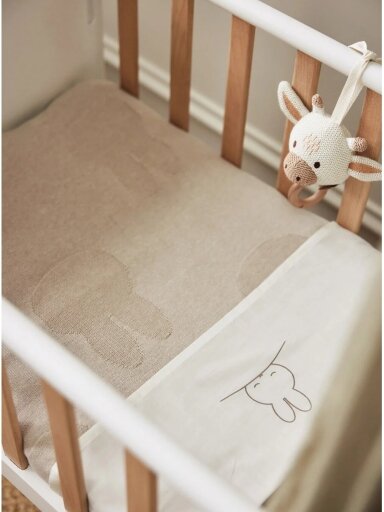 Gultas veļas komplekts 75x100cm, Jollein (Miffy Funghi)