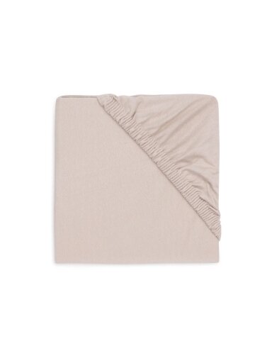 Jollein sheet with rubber 75x95cm (Nougat) Jollein sheet with rubber 75x95cm (Nougat)