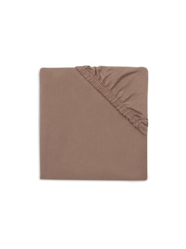 Palags ar gumiju 40/50x80/90cm, Jollein (Milky coffee)