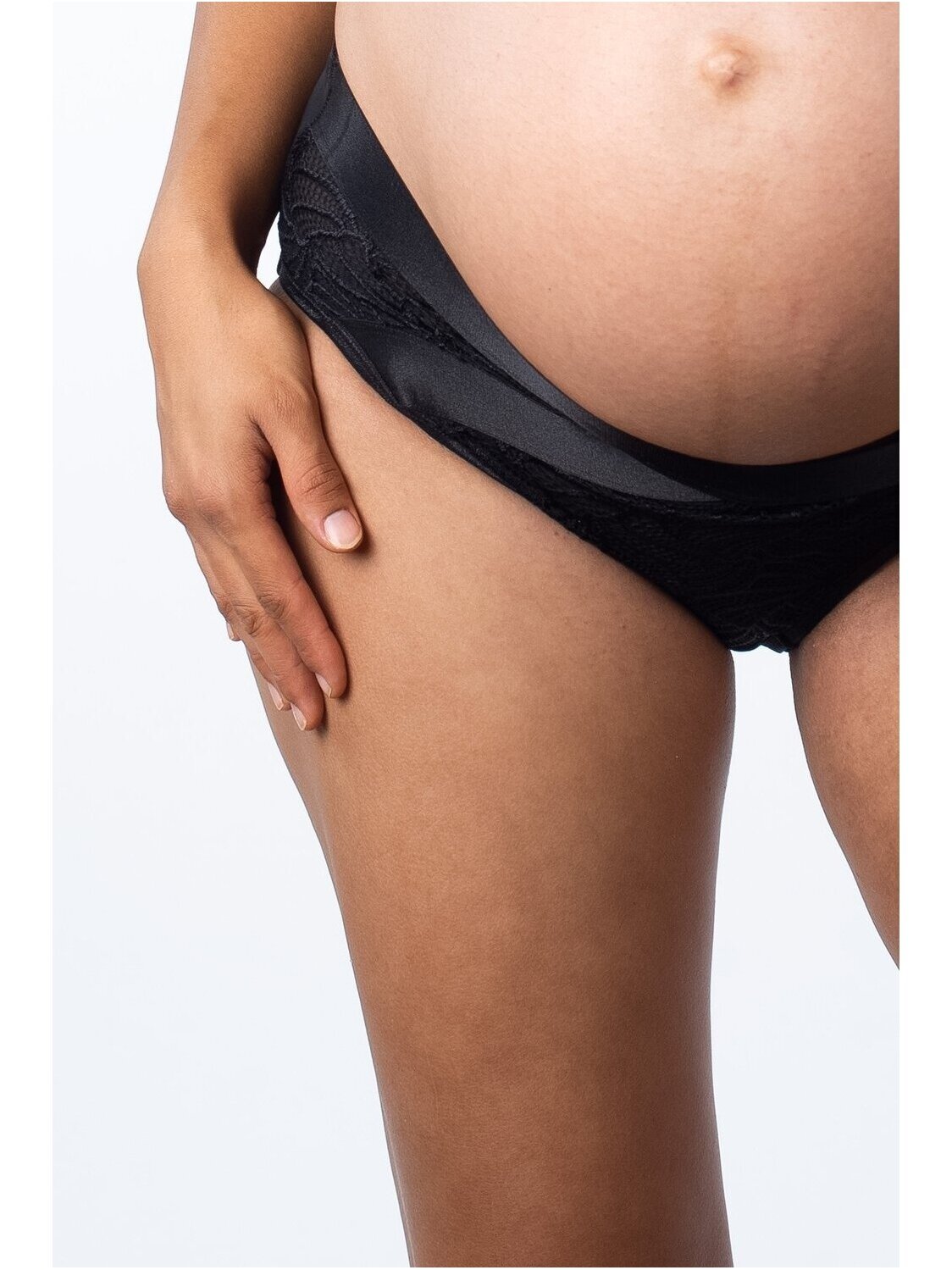 Maternity pants Warrior Midi, Hotmilk (black) 1 Maternity pants Warrior Midi, Hotmilk (black) 1