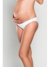 Cotton maternity panties Mini Lux (white) 6