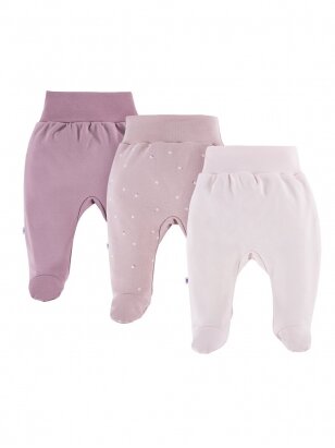 Baby Joggers, Good Day, 3 pcs., by EEVI, (pink/purple)