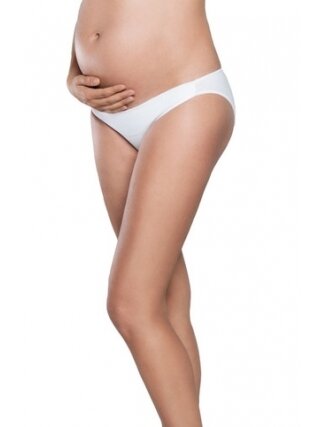 Cotton maternity panties Mini Lux (white) 2