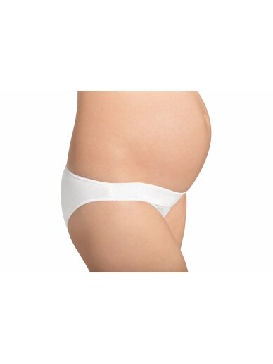 Cotton maternity panties Mini Lux (white) 5