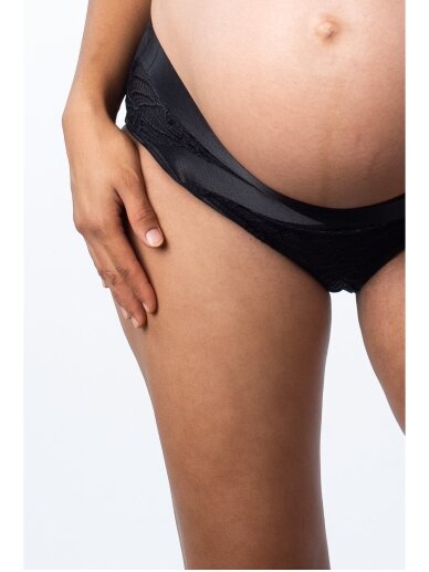 Maternity pants Warrior Midi, Hotmilk (black) 1 Maternity pants Warrior Midi, Hotmilk (black) 1