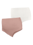 Maternity panties , 2 pcs., Mama;licious  (White/pink)