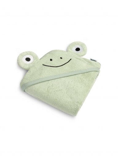 Sensillo bērnu dvielis Frog, 90x90 cm