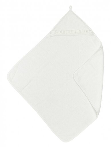 Bathcape basic terry 80x80, by Meyco Baby (White) Bathcape basic terry 80x80, by Meyco Baby (White)