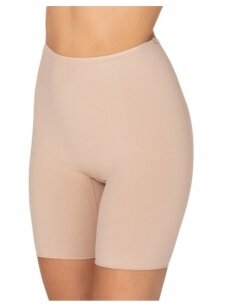 High waist bermuda slimming shorts by Julimex (beige)