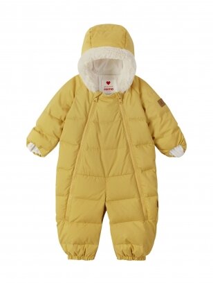 Babies' down overall Kettula by Reima (yellow)