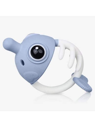 Clownfish Teether 3in1, Mombella, Light Blue 1