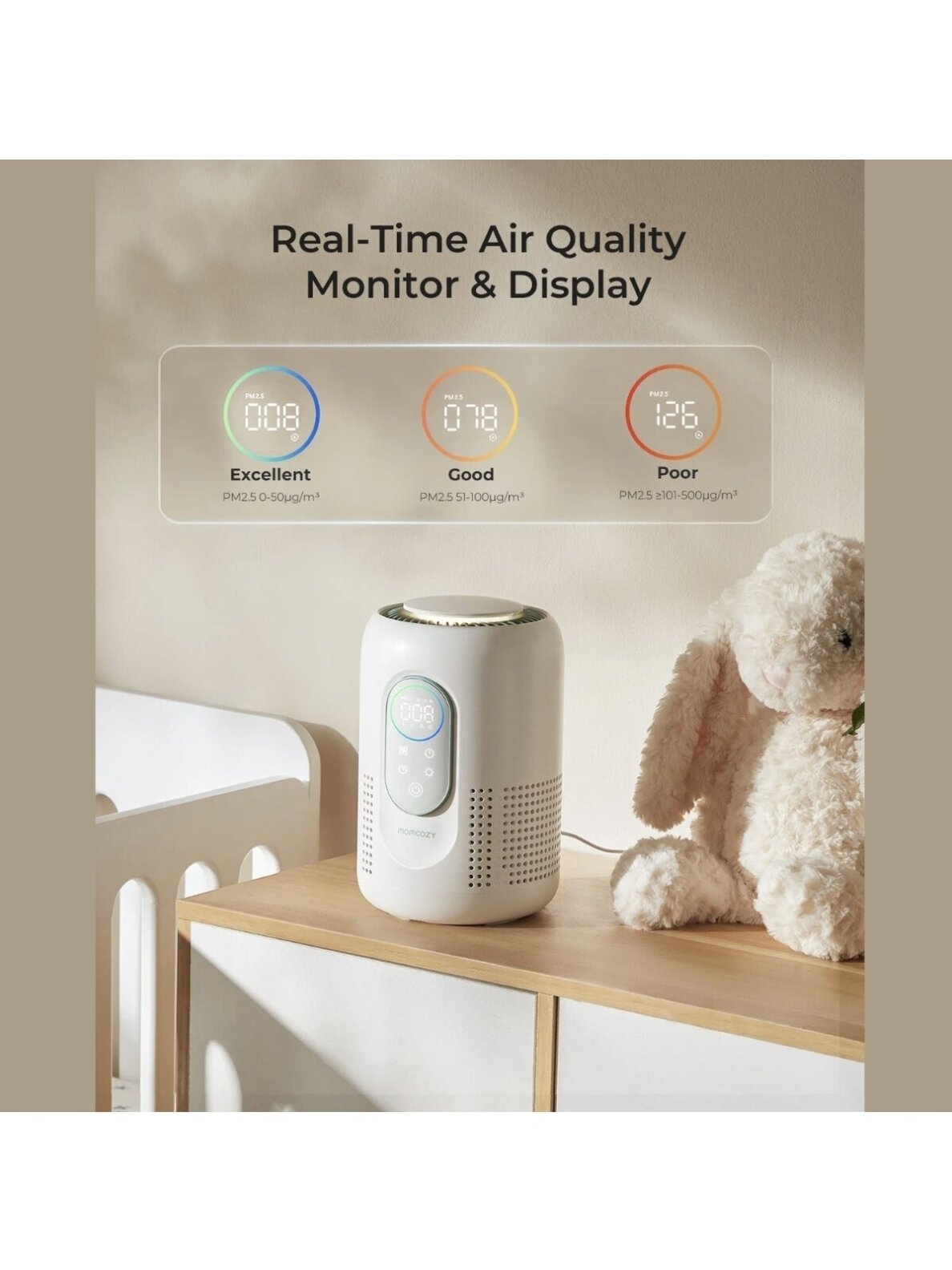CozyBreath Baby Air Purifier, Momcozy 1