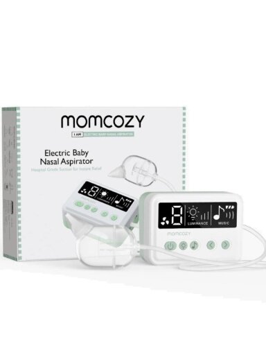 MOMCOZY slimnīcas līmeņa elektriskais zīdaiņu deguna aspirators