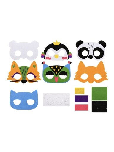 Bērnu grima komplekts ar maskām un tetovējumiem, Tookyland