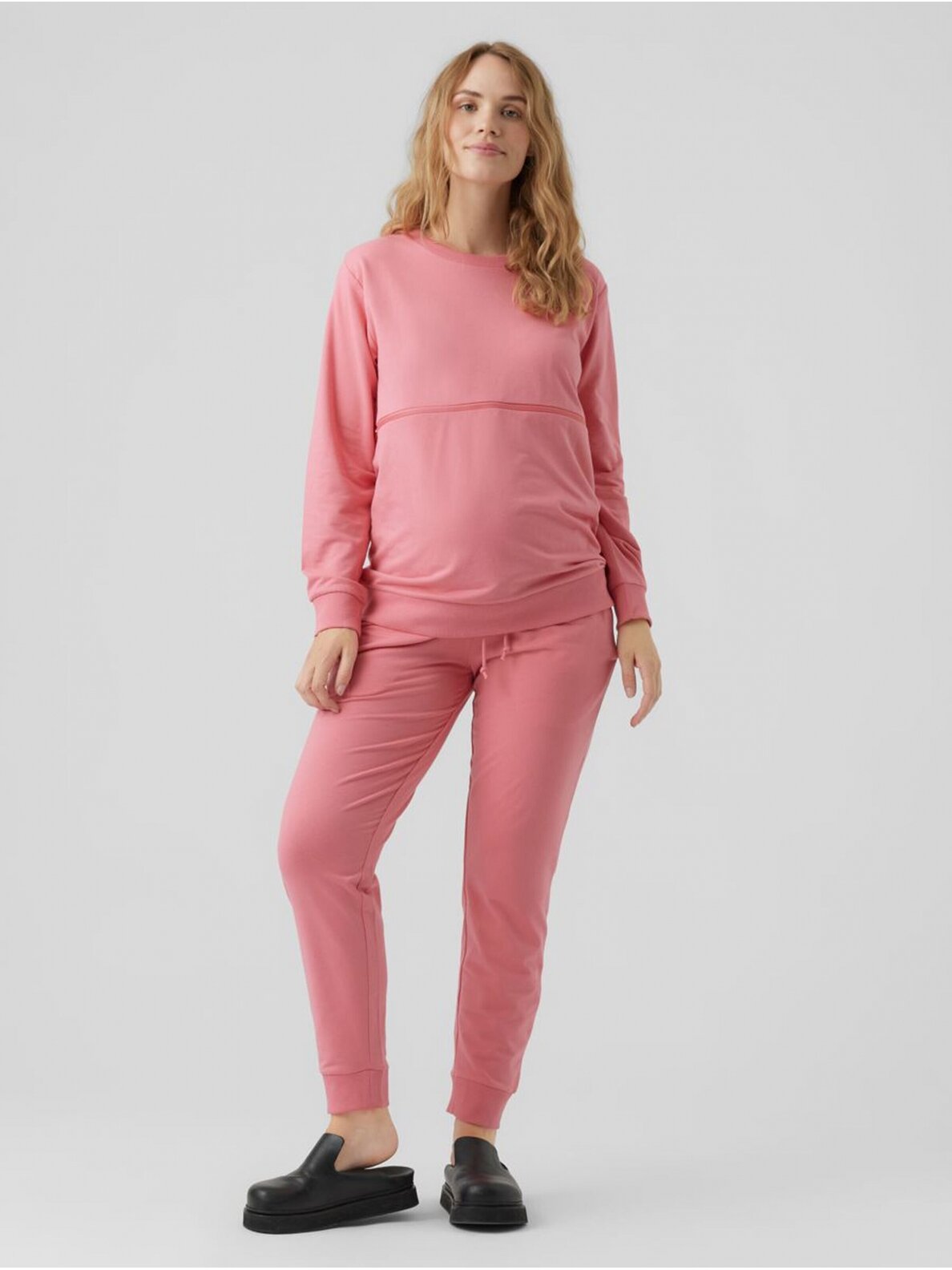Casual pants, Pink, Mama;licious 1 Casual pants, Pink, Mama;licious 1