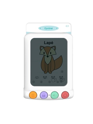 Yes For Skills Lithuanian-dubbed Talking Cards "Learning to Draw"