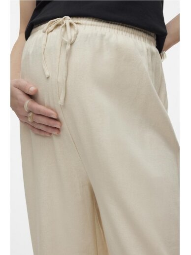 Casual maternity pants, VMMJESMILO, Mama;licious (Beige) 1