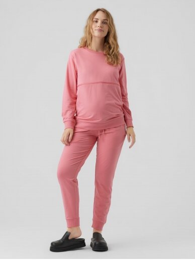 Casual pants, Pink, Mama;licious 1 Casual pants, Pink, Mama;licious 1