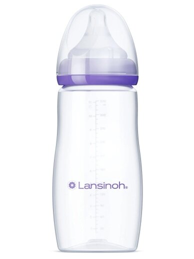 Lansinoh barošanas pudelīte ar knupīti, 330 ml, 5937 Lansinoh barošanas pudelīte ar knupīti, 330 ml, 5937
