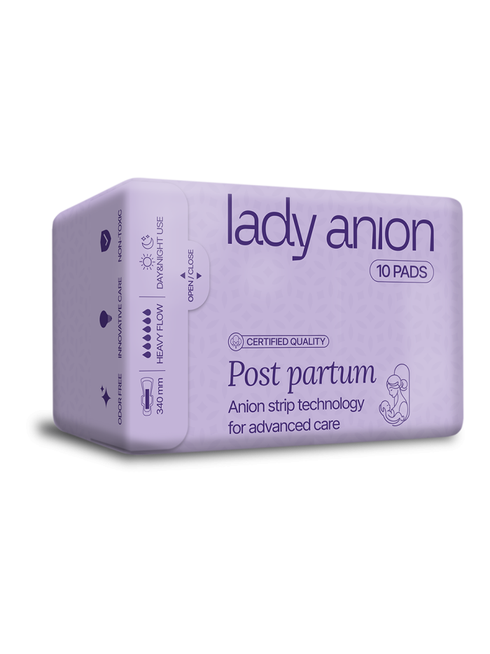 LADY ANION Post Partum higiēniskās paketes, 10 gab. LADY ANION Post Partum higiēniskās paketes, 10 gab.