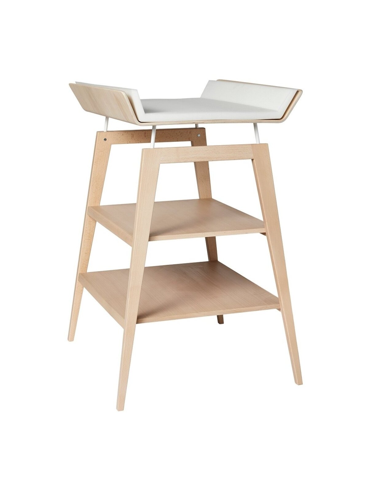 LEANDER LINEA™ CHANGING TABLE W. FOAM CUSHION, BEECH