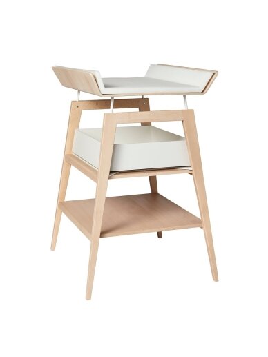 LEANDER LINEA™ CHANGING TABLE W. FOAM CUSHION, BEECH 4
