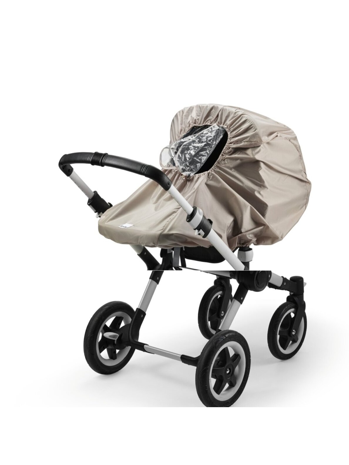 Stroller rain cover, Elodie (Tender Taupe)